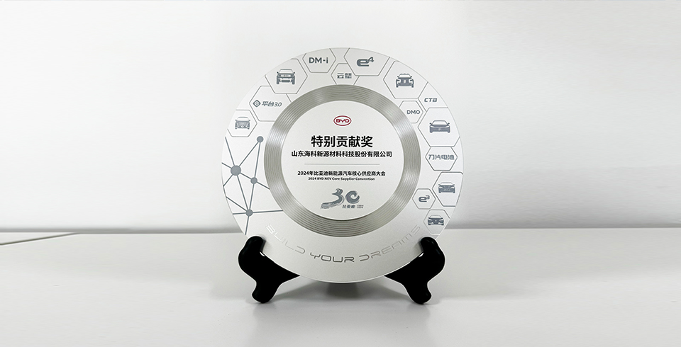 星空体育-星空体育官方网站连续四年再度荣获比亚迪2024年“特别贡献奖”